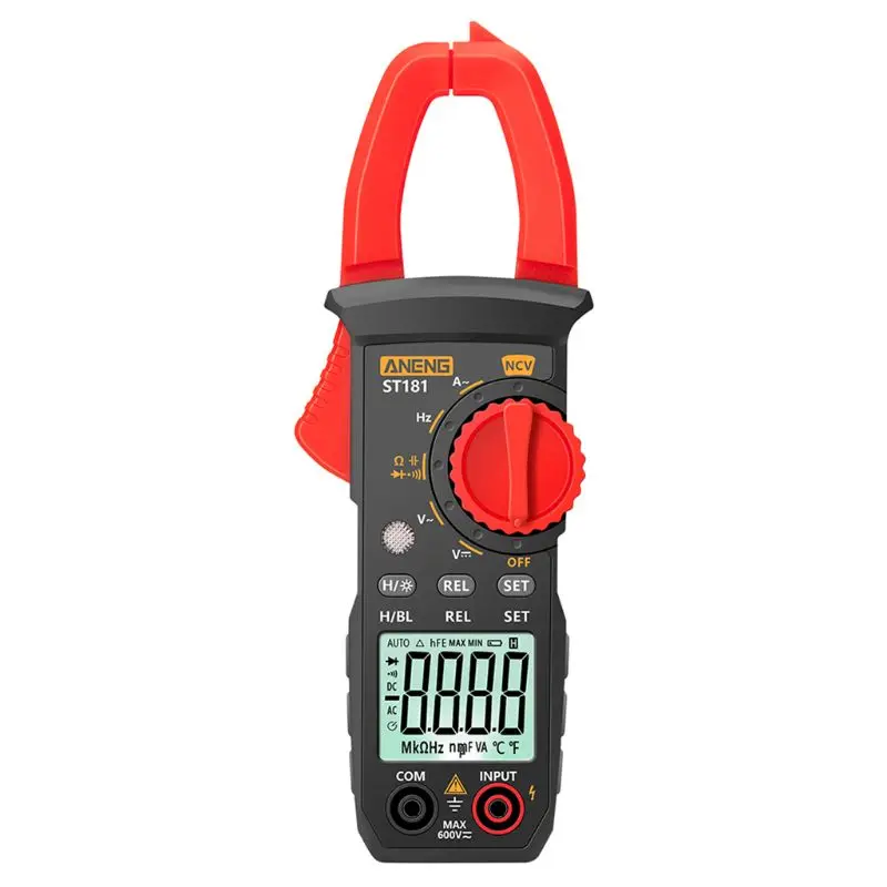 

Digital Clamp Meter Current 4000 Counts Multimeter Ammeter Voltage Tester ST181 367D