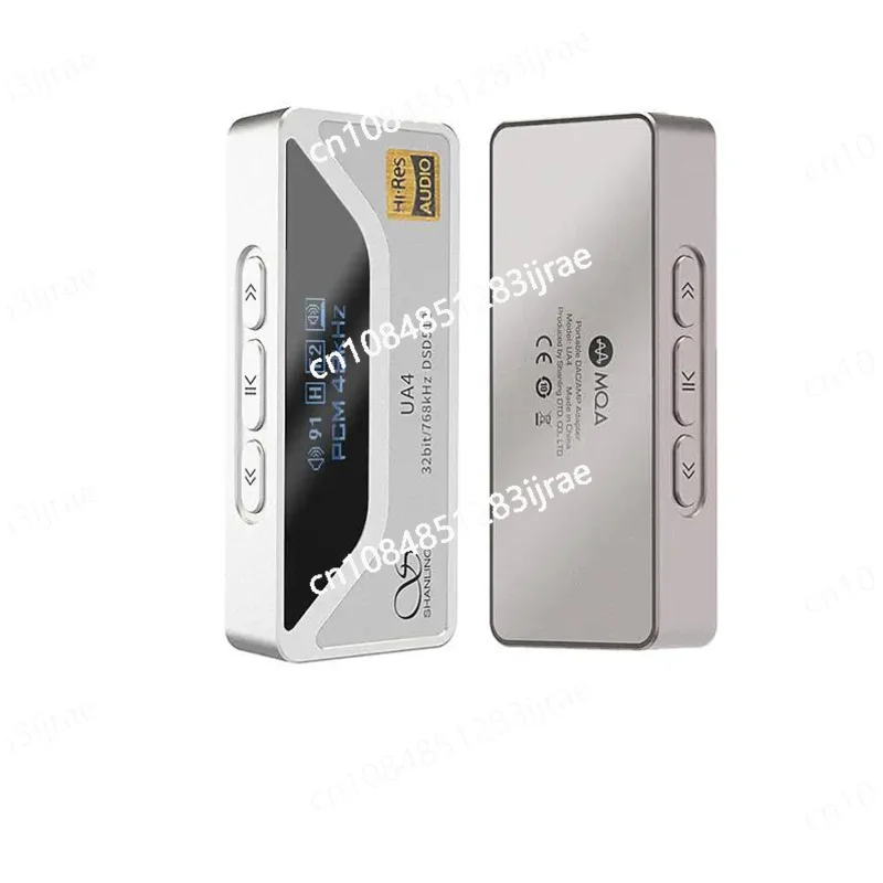 UA4 MQA Портативный USB ЦАП Усилитель для наушников Hi-Res Audio Es9069q 2*Rt6863 Чипы Pcm768 Dsd512