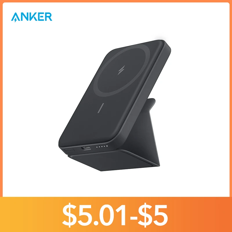 

Anker powerbank 622 Magnetic Battery (MagGo) 5000mAh magnetic auxiliary battery wireless portable charger magnetic power bank