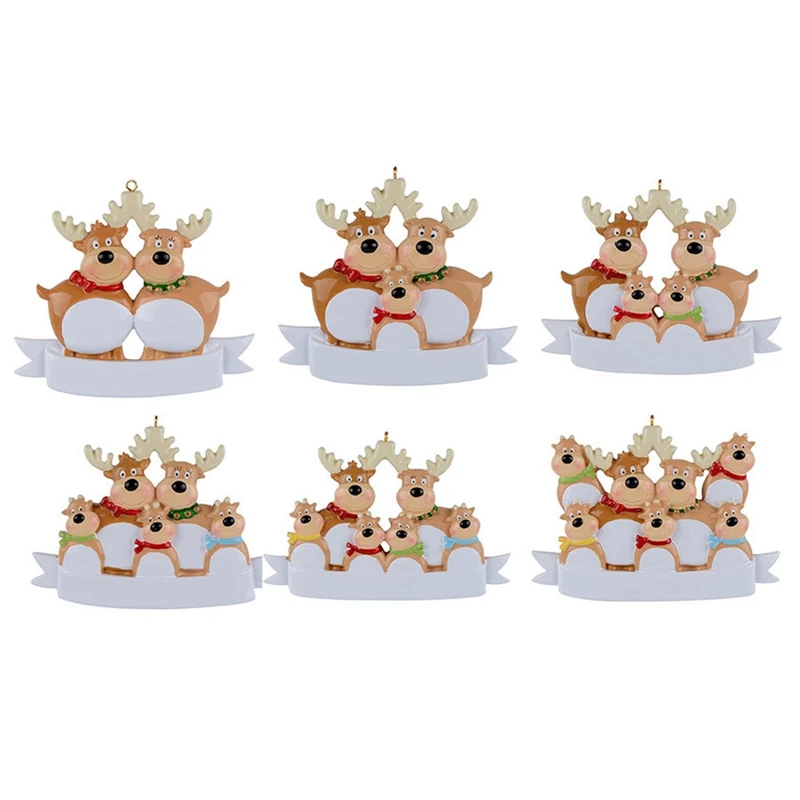 

Personalized Reindeer Elk Christmas Tree Decoration Lovely Christmas Pendant Ornaments Winter Gifts