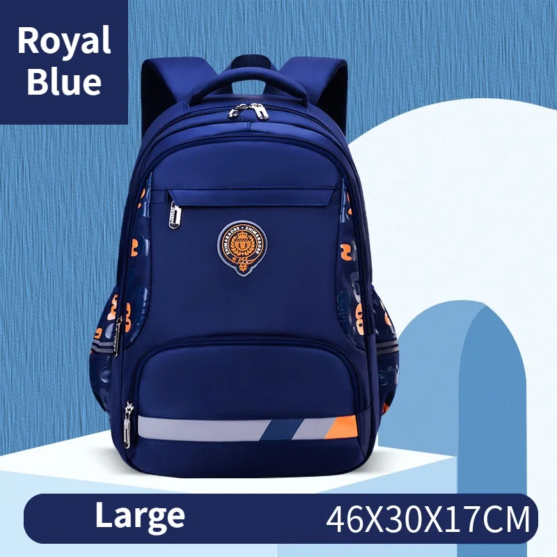 Kids Lightweight Backpacks New Primary Boys Students Large Capacity Leisure Cool Schoolbags Children Fashion Waterproof Backpack
