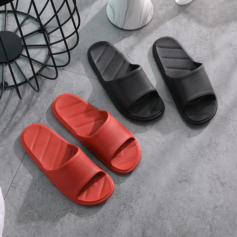 

Slippers Women 2022 Summer New Casual Striped Beach Flip Flops Male Female Designer Shoe Indoor Couple Bathroom Sliders Big Size