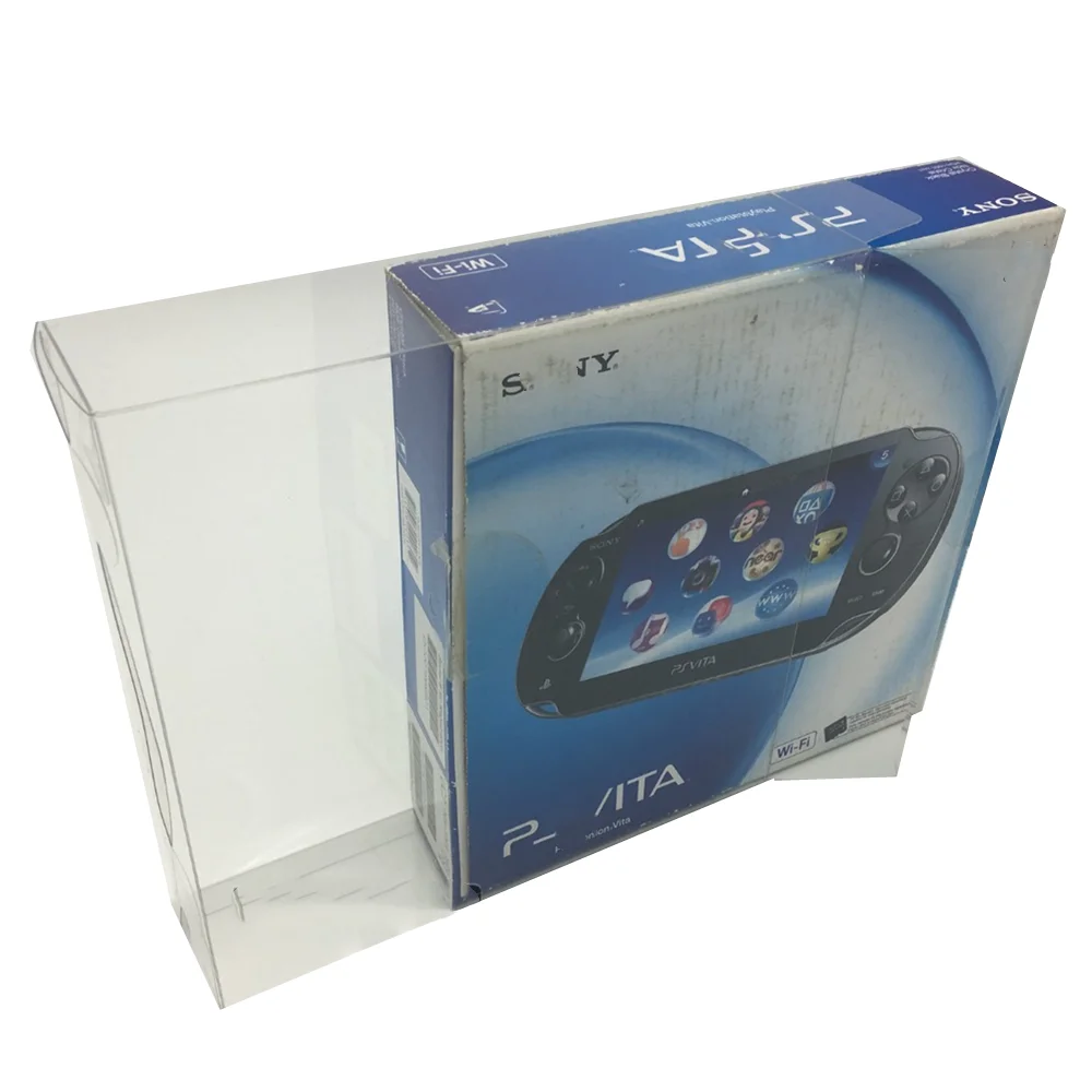 

Collection Display Box For PSV1000/Sony Psvita Game Storage Transparent Boxes TEP Shell Clear Collect Case