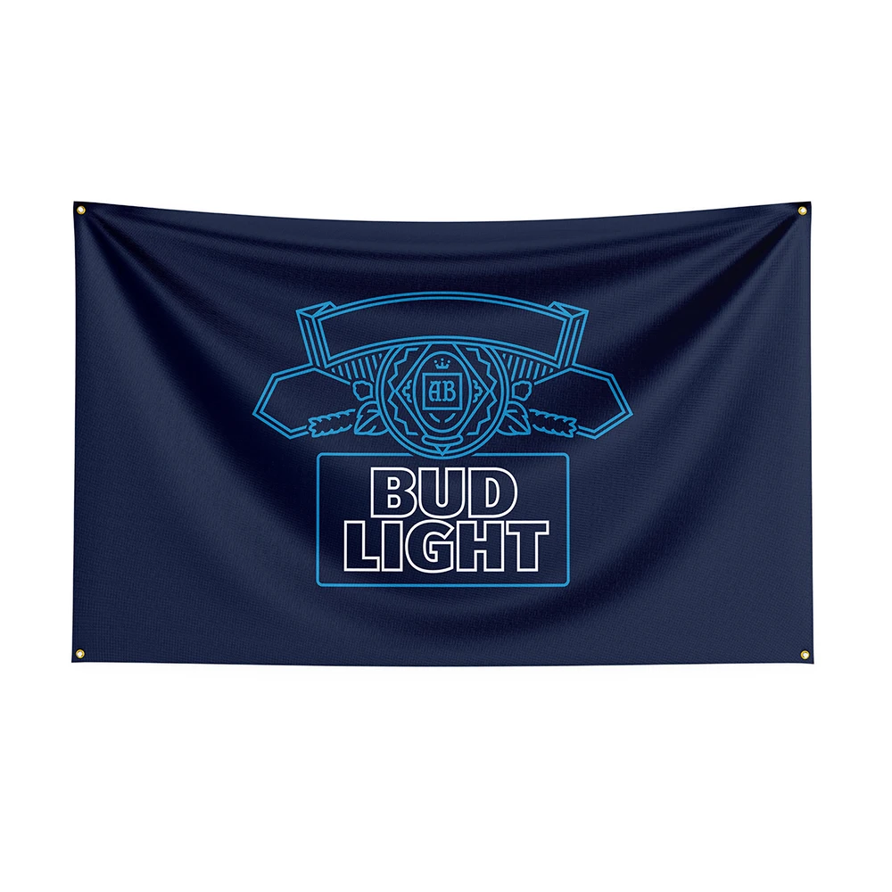 

3x5 Bud Lights Flag Polyester Printed Alcohol Banner For Decor1