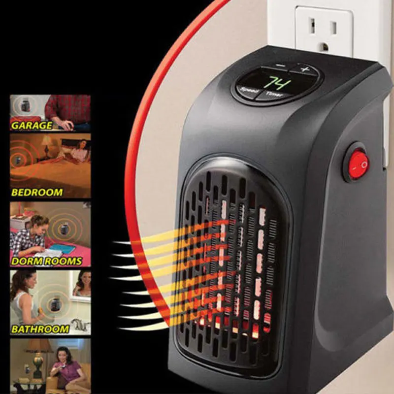 

Mini Handy Electric Heater Portable Home Heating Fan Air Heater Handy Warmer