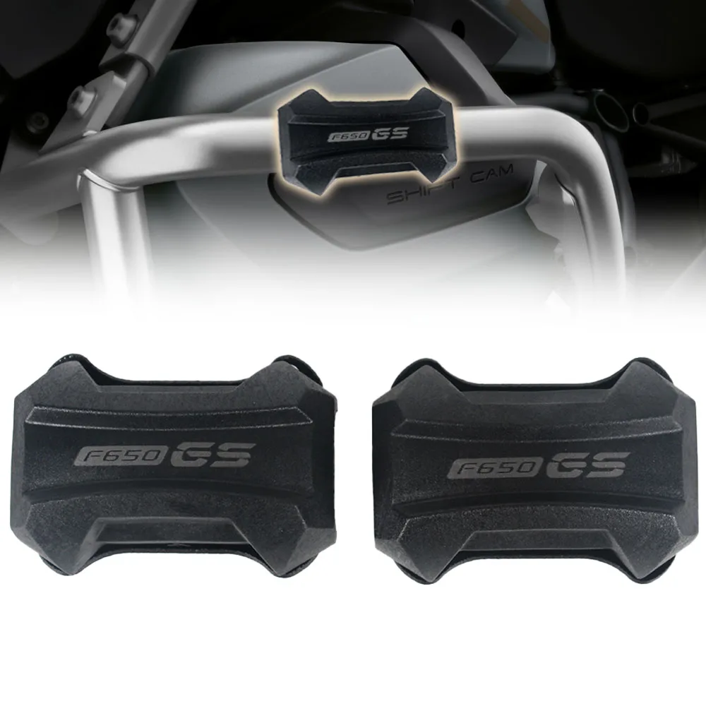 

25mm Crash Bar Bumper Protector Decorative Block For BMW F650GS F650 GS Motorcycle Engine Guard