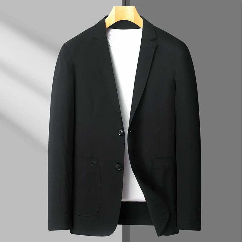 

2023 Высококачественная Мужская красивая модная повседневная трендовая приталенная Солнцезащитная куртка в полоску в Корейском стиле