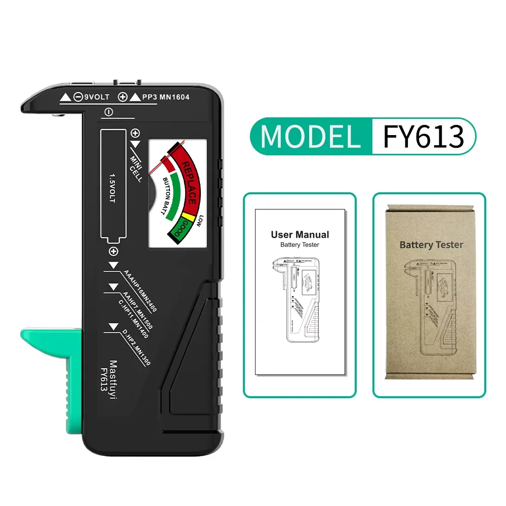 

Цифровой тестер батарей MASTFUYI