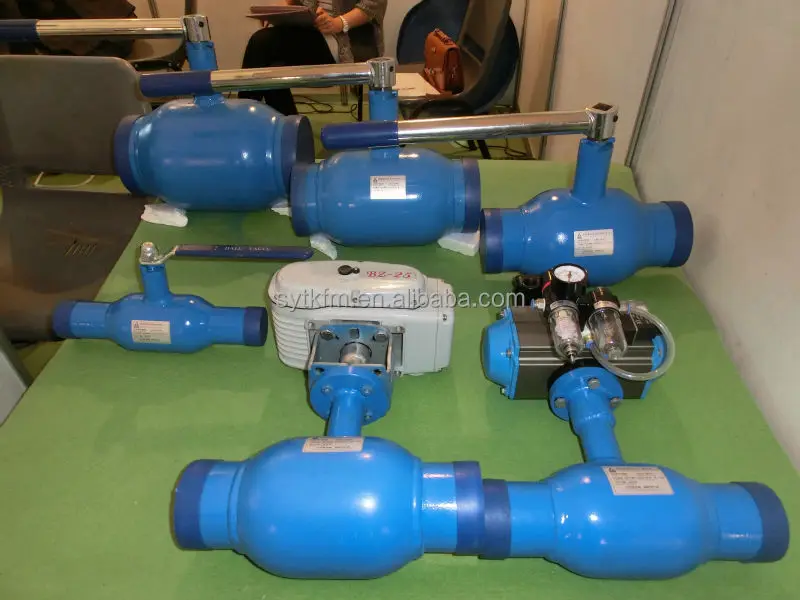 Carans dn150 6-дюймовый сварочный Соединительный кран с полным отверстием полностью