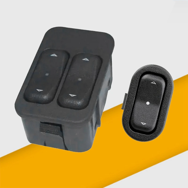 

2 Piece Electric Master Window Control Button Switches 94724259 94724256 Accessories For Opel Astra