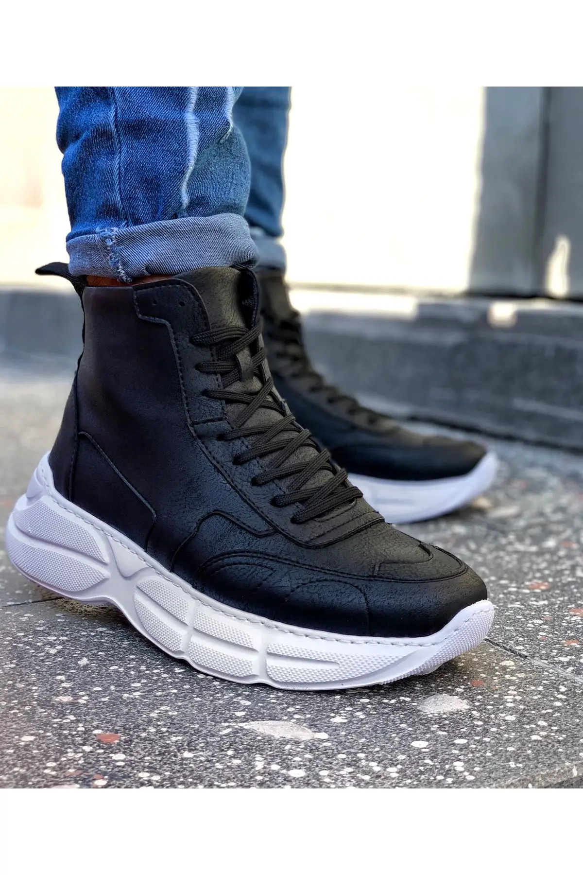 

Men Boots Platform Shoes Winter Designer Tactical Ankle Chelsea Steel Rain Casual Snow Luxury Sneakers For 2021 Airsoft Non-Leather Biker Man Black Mens Snickers Canvas Spring Autumn Mans Breathable Orthopedic Fashion
