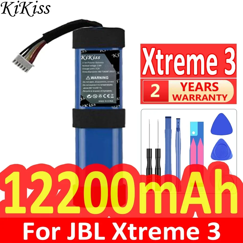Мощный аккумулятор KiKiss 12200 мАч для JBL Xtreme 2 3 Xtreme3 Xtreme2 SUN-INTE-103 2INR19/66-2 ID1019