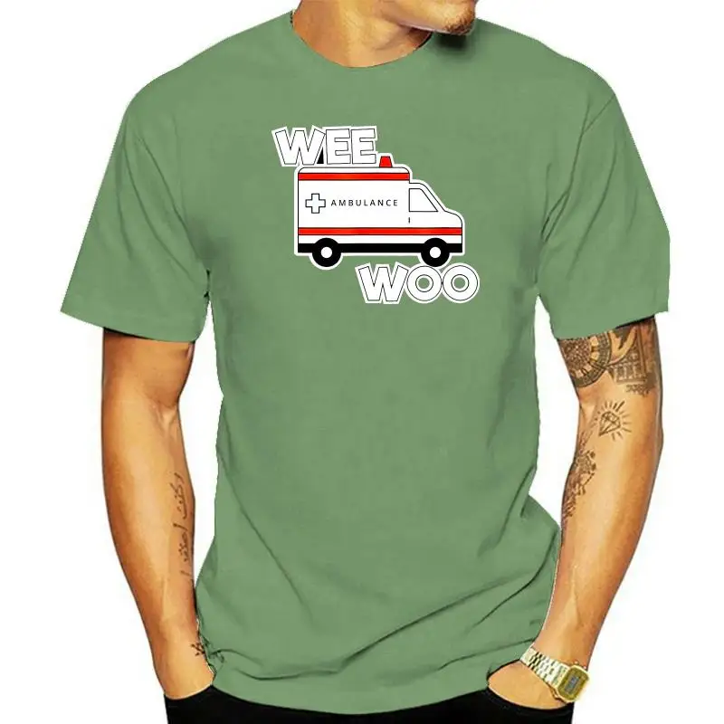 

Wee Woo футболка для машин скорой помощи