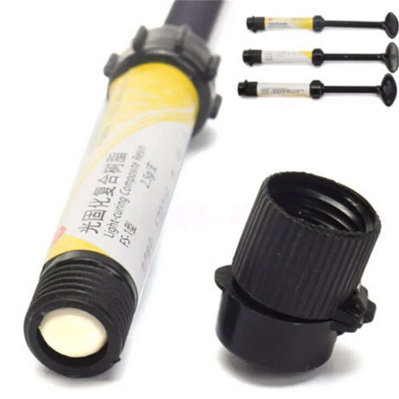 

Universal Dental Syringe Composite Curing Light Resin Shade Micro Hybrid Composite Resin Dental Materials Light Curing