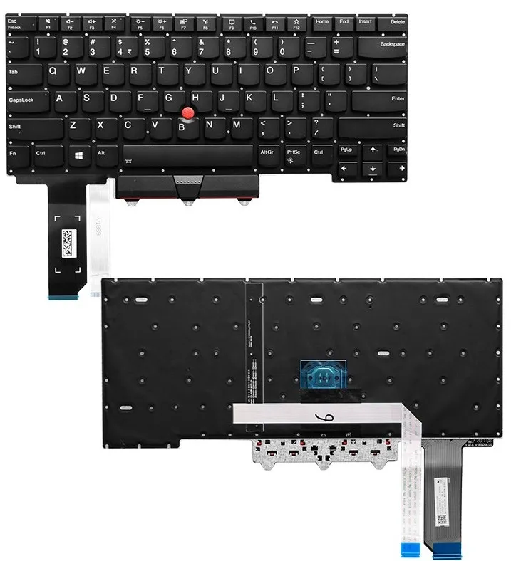 

Новая английская клавиатура для ноутбука Lenovo Thinkpad E14 E15 R14 R15