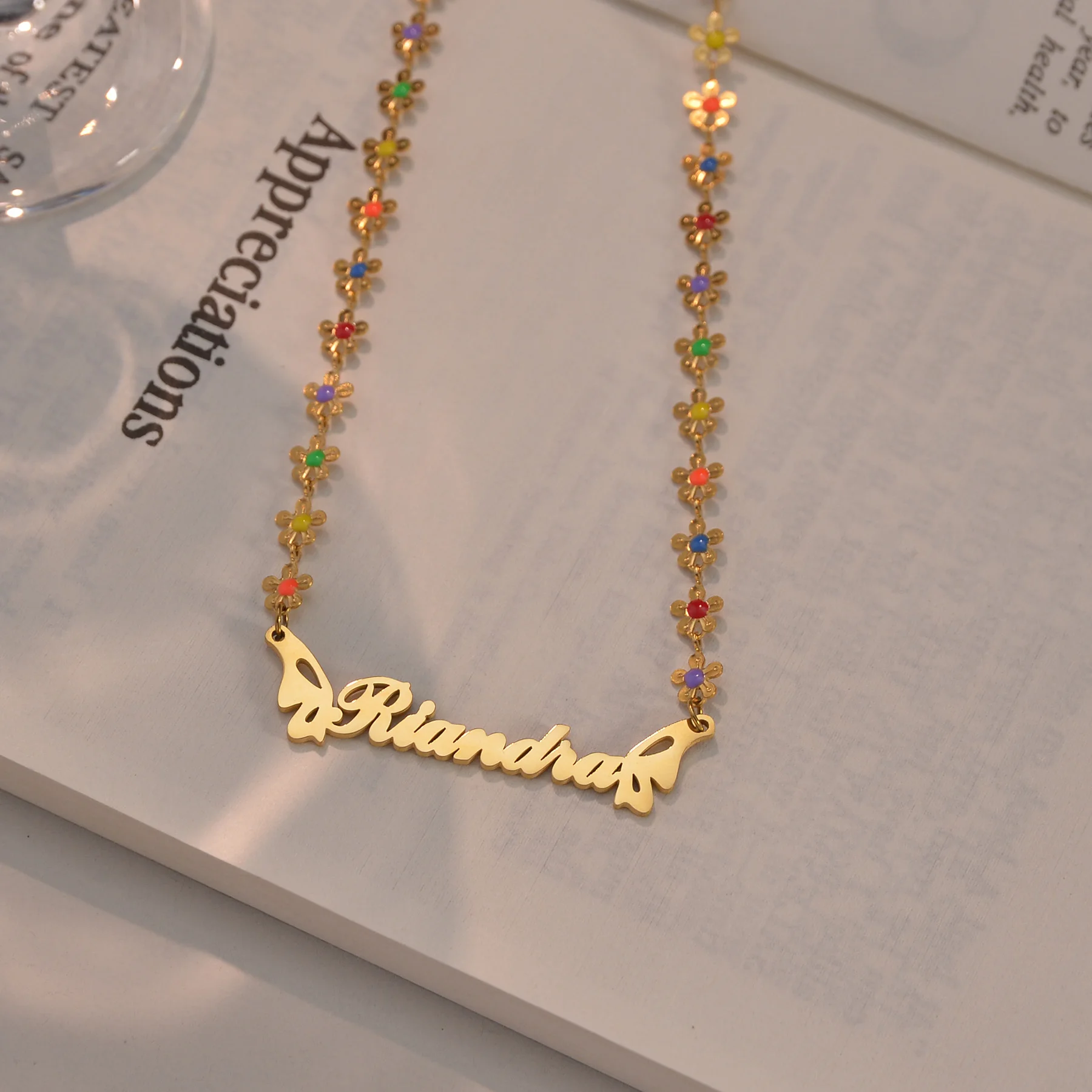 Рисунок 4 - Ожерелье Atoztide с именем на заказ для женщин