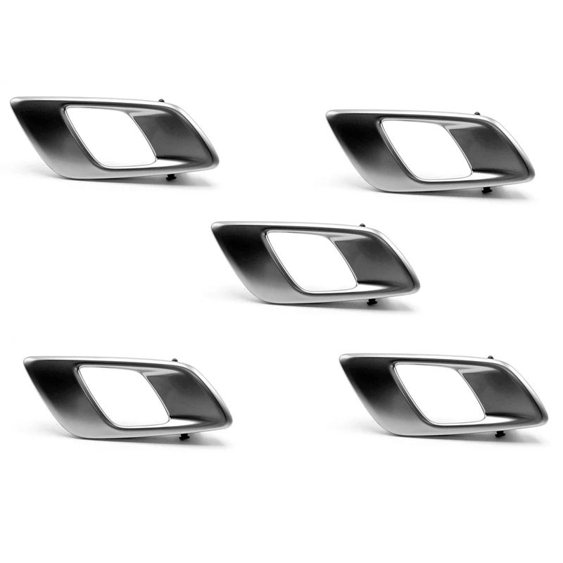 

5X внутренняя ручка правой внутренней двери автомобиля для Ford Ranger 2012-2021 Everest 2015-2021 Mazda BT50 2012-2019 серебристо-серого цвета