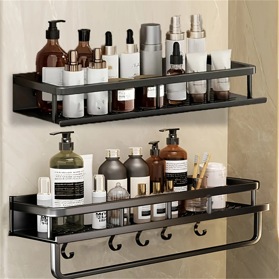 

Многофункциональная алюминиевая полка для ванной