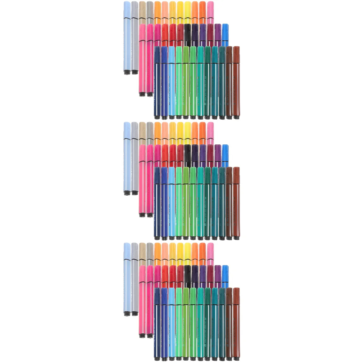 

3 Boxes of Portable Pens Convenient Markers Professional Coloring Markers