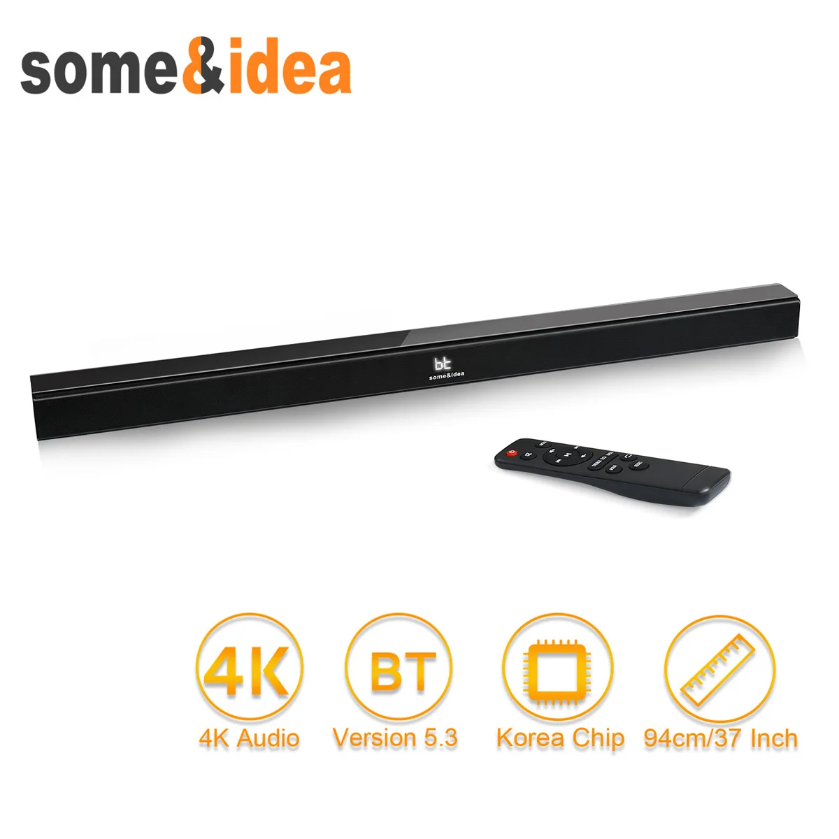 ARC Soundbar 94CM 40W RMS TV Speaker Wireless Sound Bars 3D 