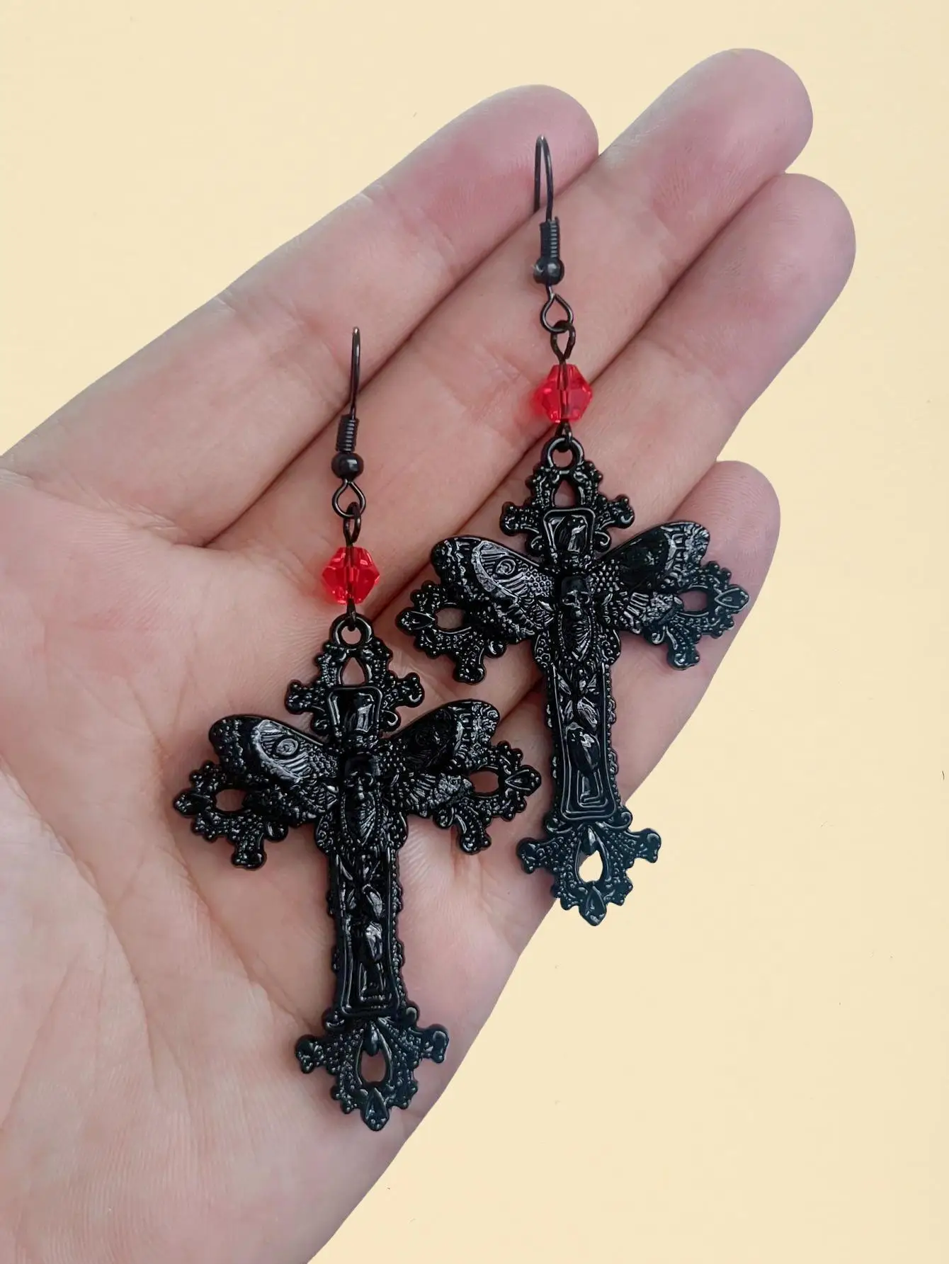 Женские и мужские готические серьги-подвески Goth Винтажные Ювелирные украшения в