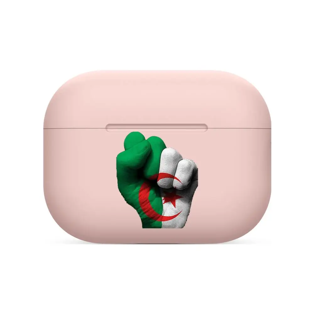 Чехол с флагом Алжира для Airpods 1 2 pro защитный чехол беспроводных Bluetooth наушников Air