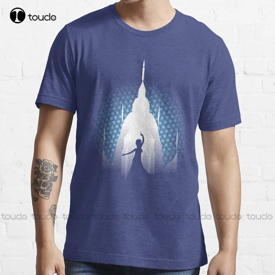 

The Cold Never Bothered Me Anyway T-Shirt Mens T Shirts Graphic Custom Aldult Teen Unisex Digital Printing Tee Shirt Xs-5Xl
