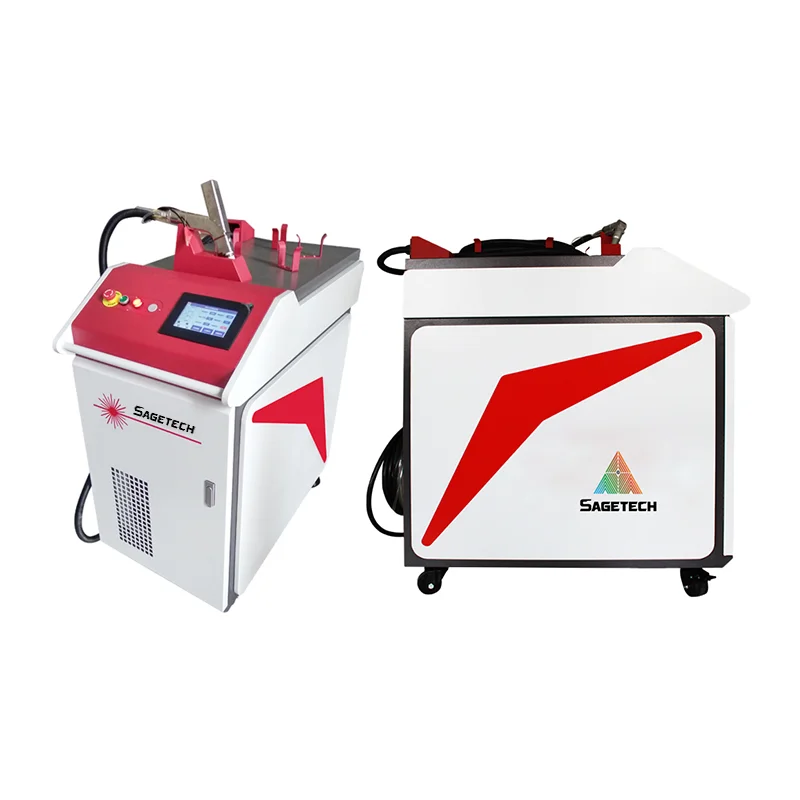 SageTech мини металлический лазер с водяным охлаждением точечная сварка 1500 Вт