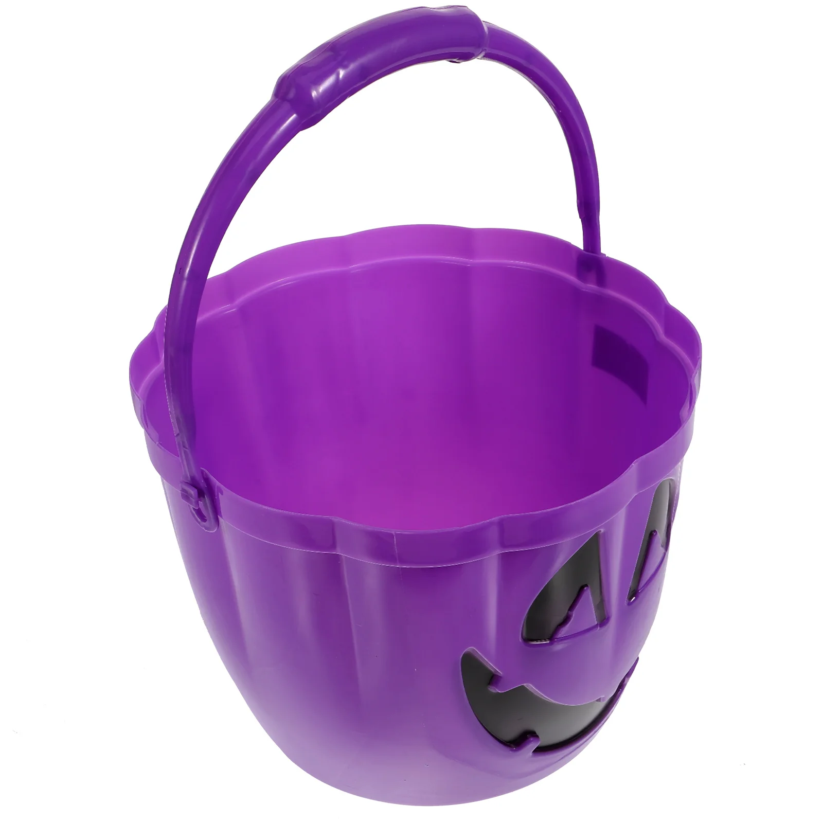 Светящееся ведро с тыквой декор пластиковая банка для конфет на Хэллоуин