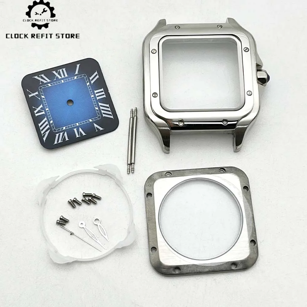 Мужские аксессуары для механических часов ремешок из нержавеющей стали 316L