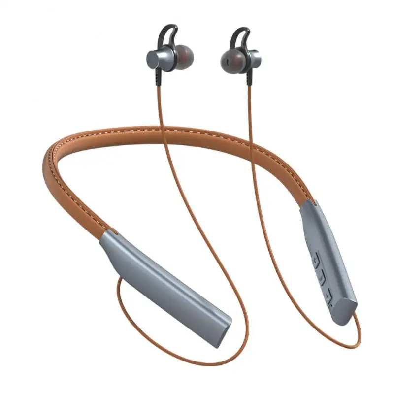 

Sport Wireless Headphone Neck Hanging Magnetic Bluetooth-compatible Earphones 48H Long Life Noise Reduction Headset For Running