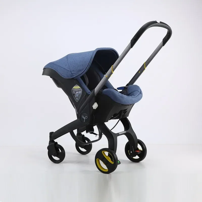 Lightweight Baby Stroller High Landscape Multifunctional Newborn Two-way Seat Foldable 4 in 1