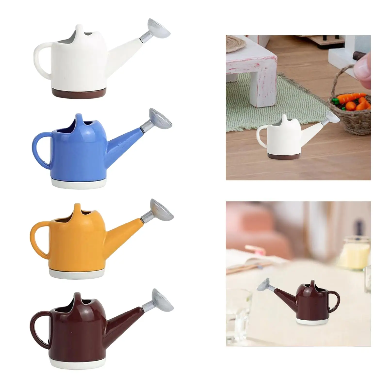 Domek dla lalek Mini konewka Akcesoria Rekwizyty ekspozycyjne Model do wnętrz