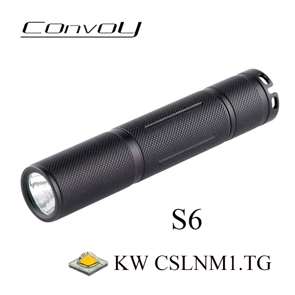 

Фонарик CONVOY S6 белый свет