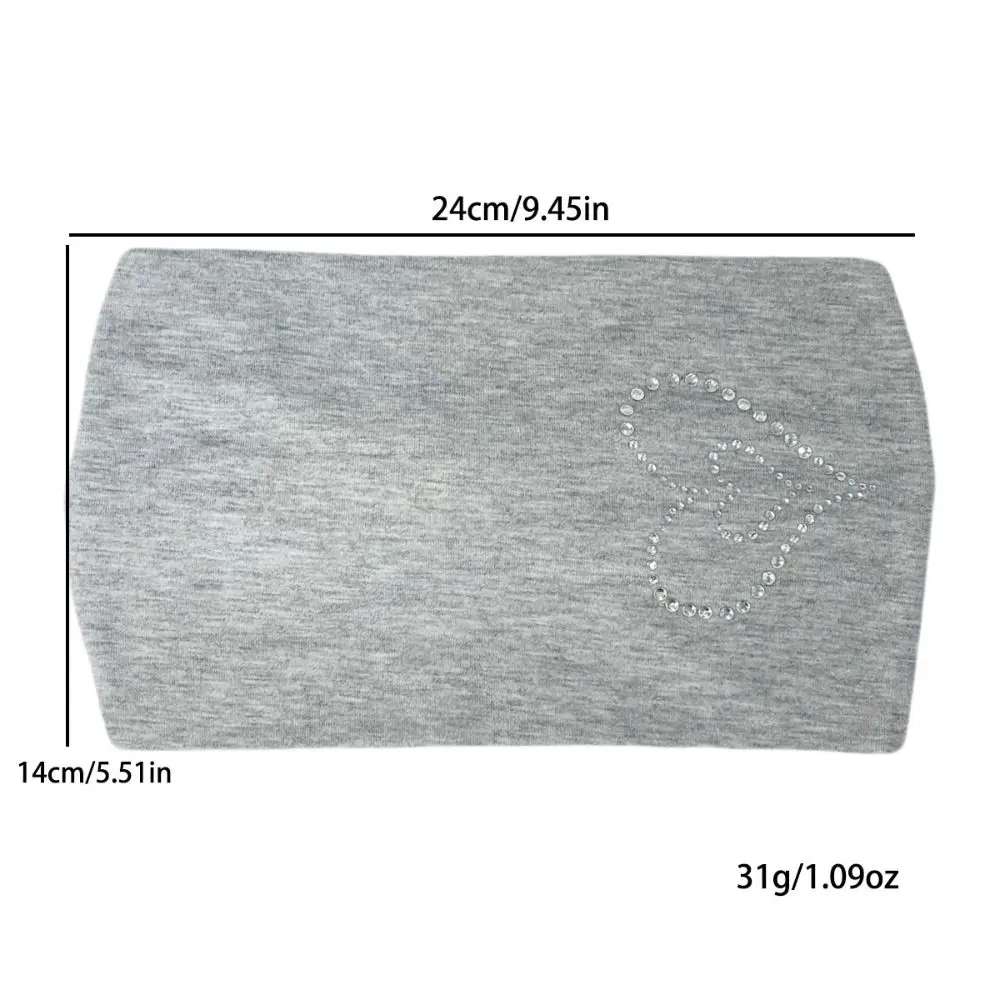 Вязаная вязаная повязка на голову для йоги спортивная волос мытья лица со