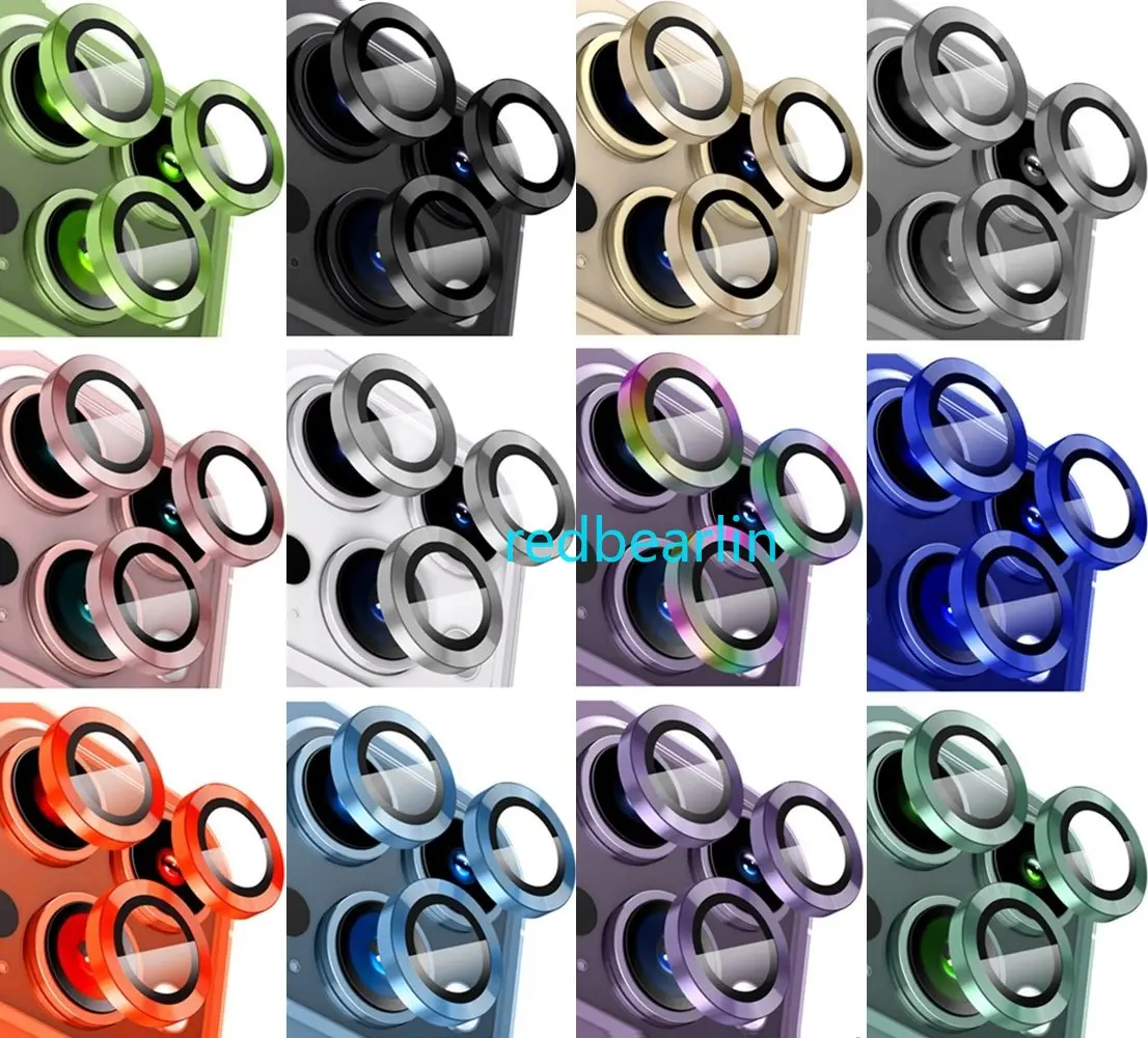100pcs Camera Lens Back Cover Protector for IPhone 14 Pro Max 11 12 13 Pro Max Mini Camera Lens Glass With Box