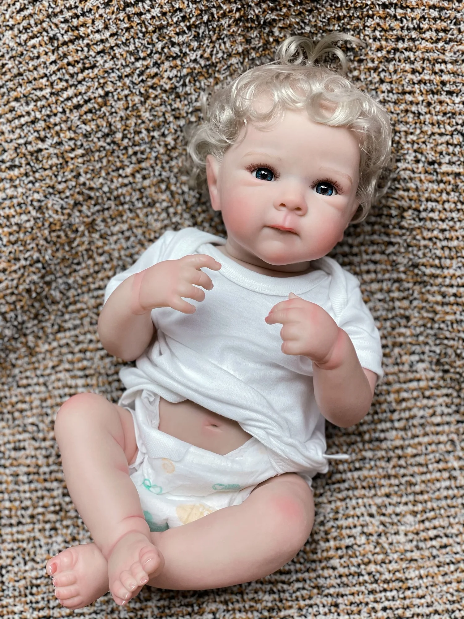 Водонепроницаемая виниловая Кукла-младенец Bettie 50 см