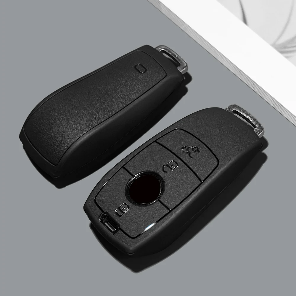 

Чехол для автомобильного ключа из АБС-пластика для Mercedes Benz A C E S Class W204 W205 W212 W213 W176 GLC CLA AMG W177 Автоаксессуары