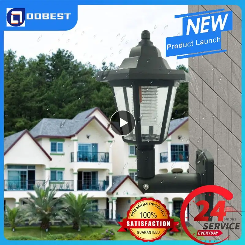 

Outdoor Solar Lantern Light Retro Solar Lamp Hexagonal Waterproof Garden Light Garden Decor Solar Streetlight Solar Wall Light