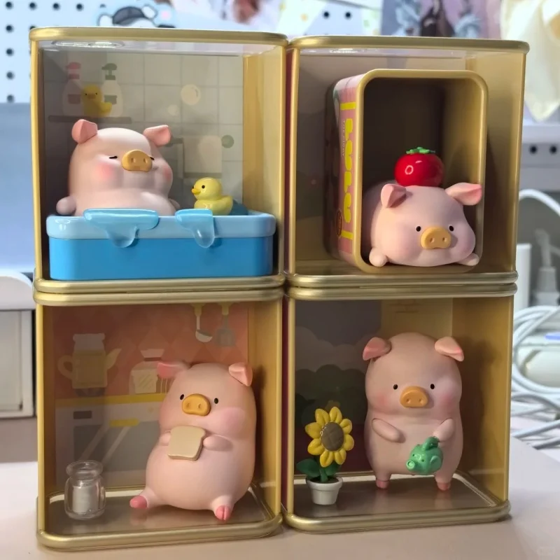 Горячая Lulu The Piggy Cozy Time Series слепая коробка Lulu Piggy аниме фигурка куклы Mystery Box консервированная модель Kawaii игрушки модель подарки для девочек (art.: 3920d44ba4ce8) - 3920d44ba4ce8