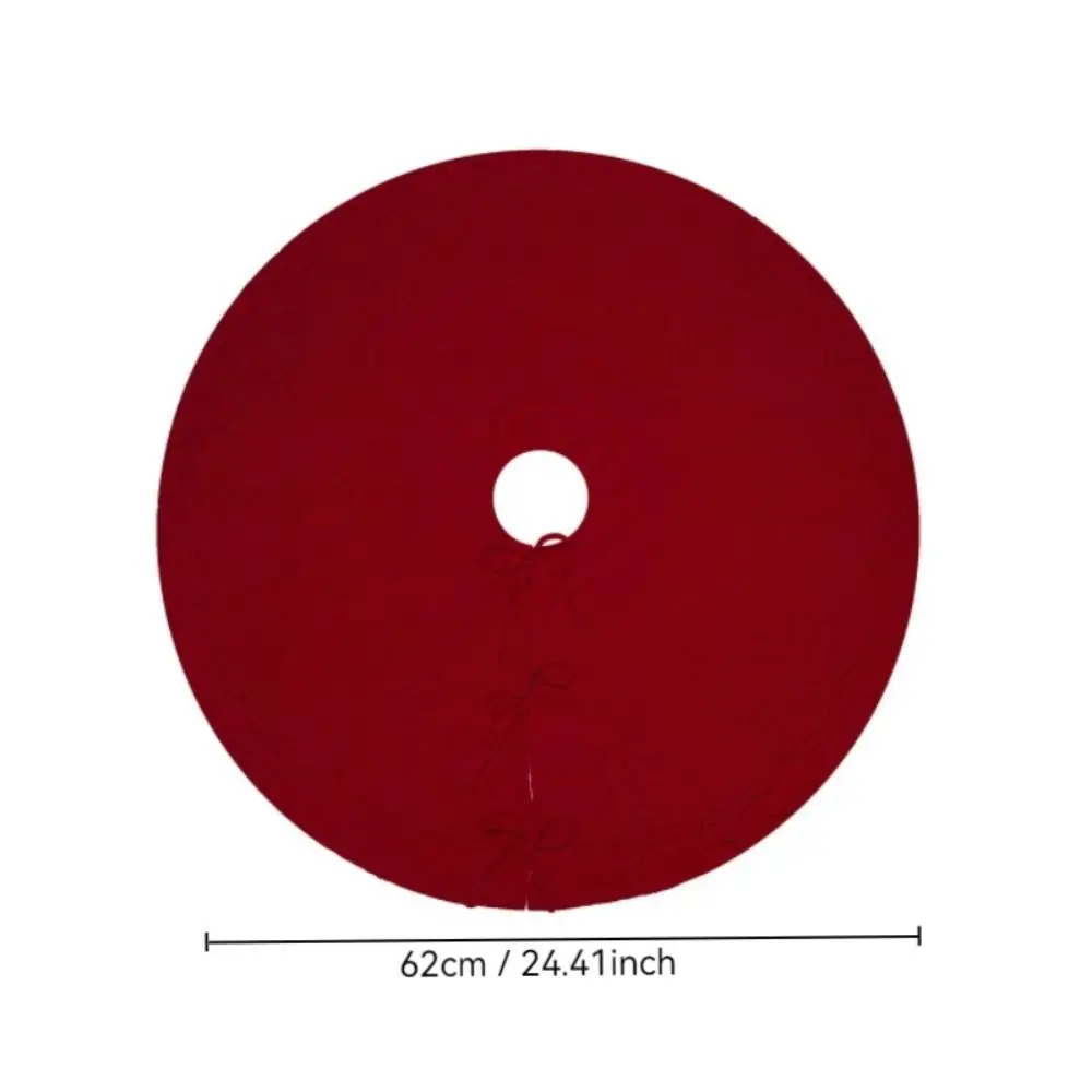Коврик для ковра Юбка рождественской елки Сплошной цвет Рождественские подарки