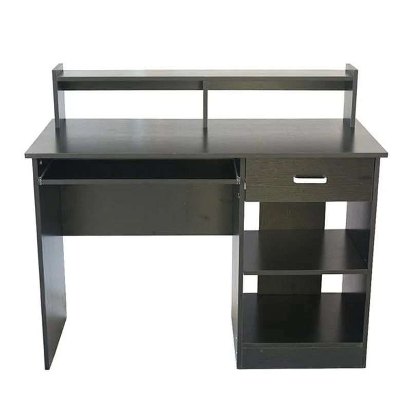 

General Style Modern 15MM Chipboard Computer Desk Black