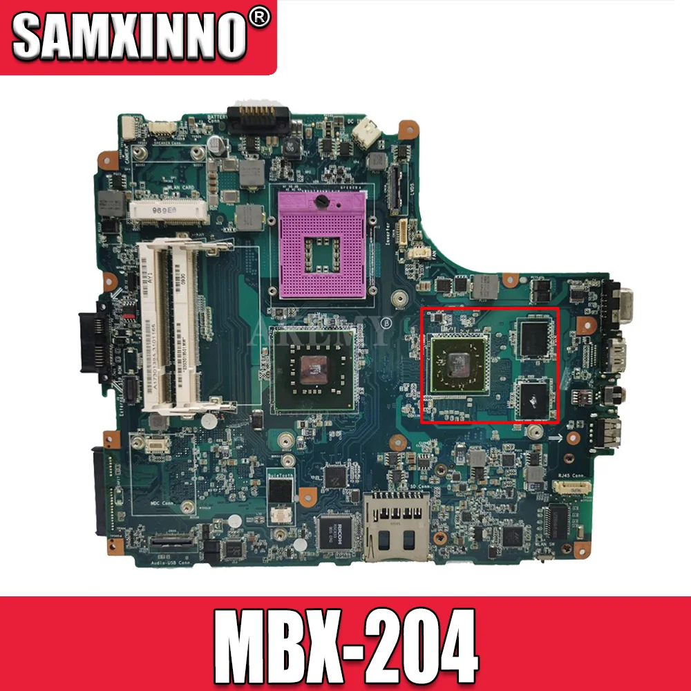 

Akemy MBX-204 motherboard For Sony Vaio VGN NW VGN-NW11Z PCG-7171M MBX-204 mbx-217 Laptop Mainboard A1730139A tested good