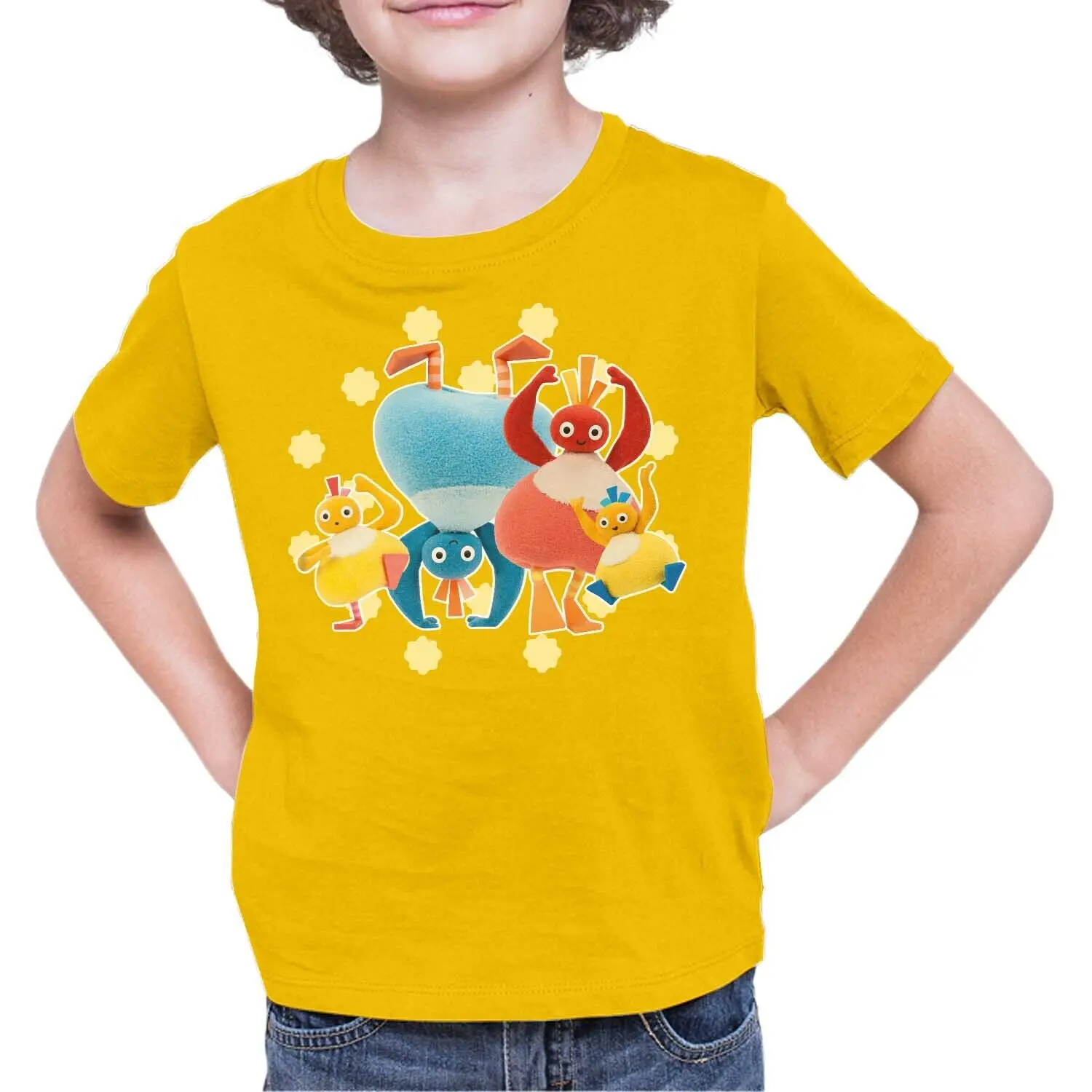 Семейная футболка Twirly топ мультяшный ildrens детский ТВ-шоу подарок ick