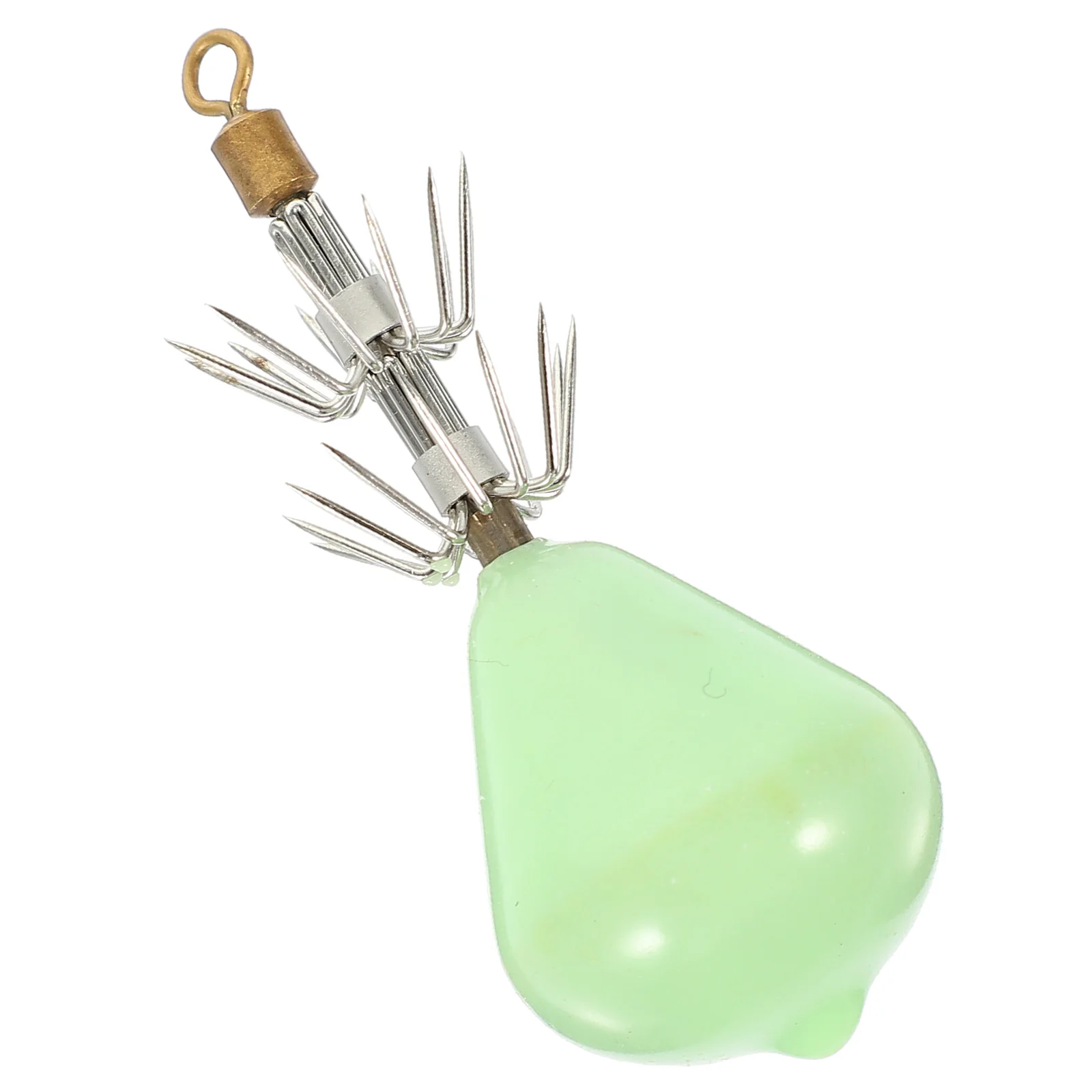 

Luminous Squid Hook Double Row Umbrella Hook Fishing Hook Swivel Squid Hook