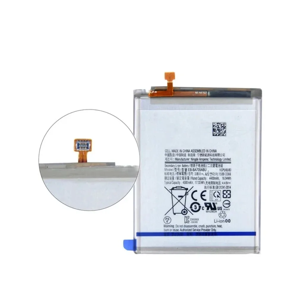 Фото Для Samsung Galaxy A70 A705 SM-A705 A705FN SM-A705W: Новая сменная батарея EB-BA705ABU 4500 мАч с быстрой доставкой №3