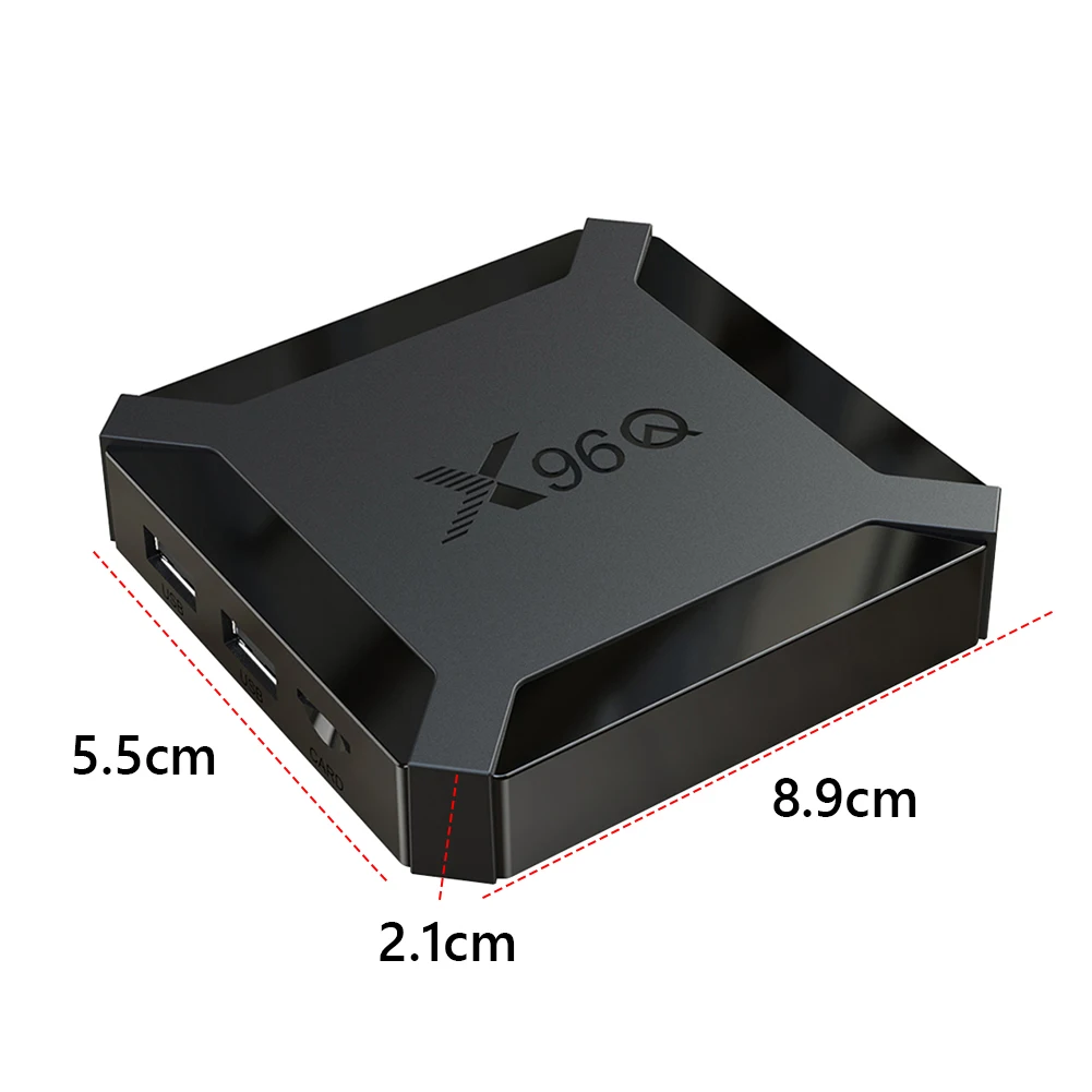 Медиаплеер Dual WIFI 4K HD Set Top Box 1 ГБ 8 ГБ/2 16 Android TV Allwinner H313 Quad Core