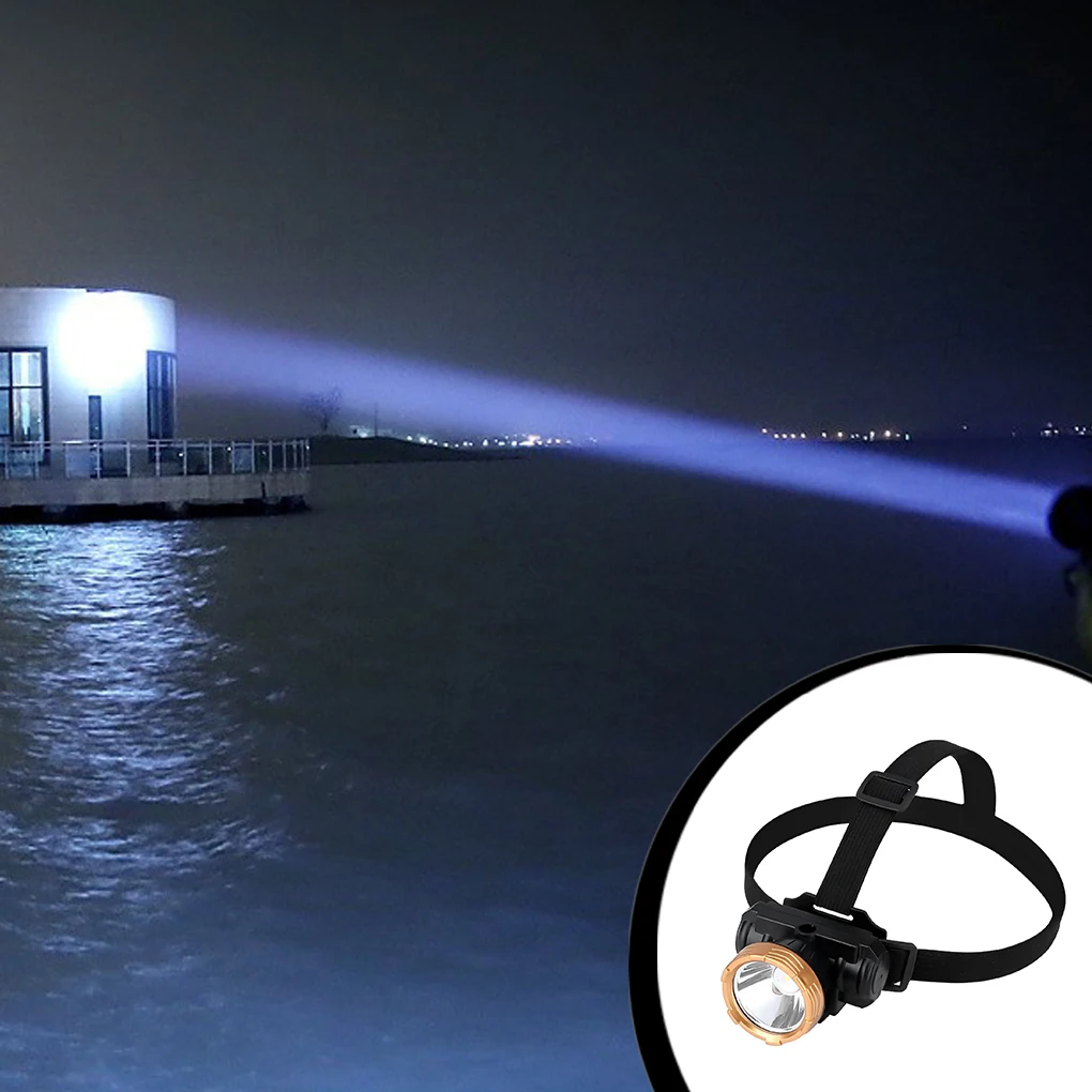 

T62 LED Headlight Outdoor 2 Modes 90 Degree Adjustable Lamp Waterproof USB Charging Headlamp Running Fishing Cycling