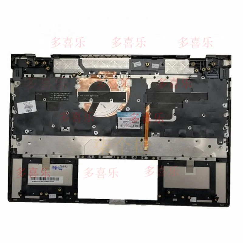 Фото ZZMM для HP ENVY 13-AH 13-AH0006TU TPN-W136 C Корпус для рук с клавиатурой серебристый/золотой №4