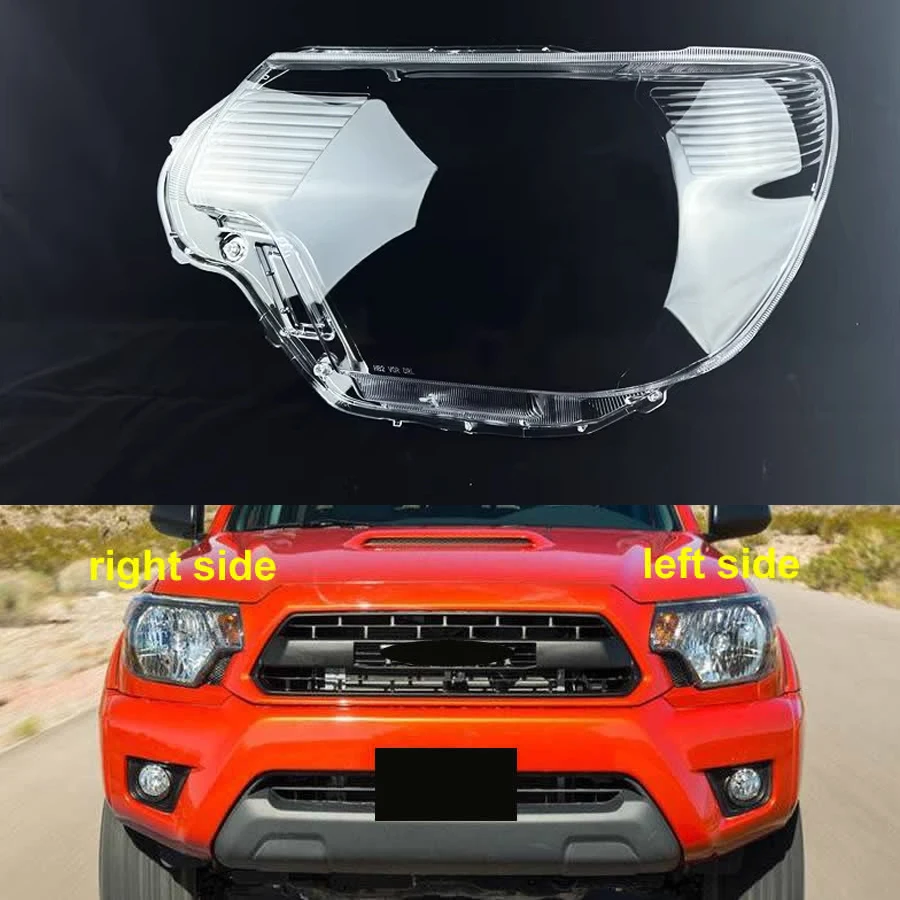 

Прозрачная крышка для налобного фонаря для Toyota Tacoma 2012, 2013, 2014, 2015, сменный оригинальный абажур из оргстекла